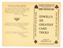 Edwell's Six Greatest Card Tricks