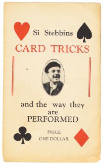 Si Stebbins: Card Tricks and the Way They are Performed