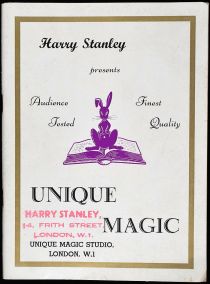 Harry Stanley Presents Unique Magic