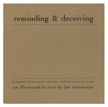 Reminding & Deceiving (Inscribed and Signed)