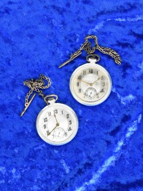 Pair of Fake Pocket Watches