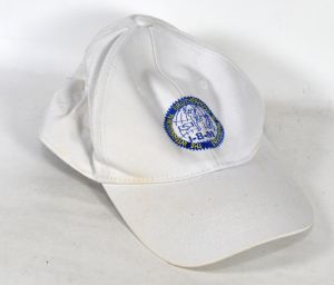 I. B. M. White Baseball Cap