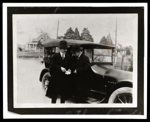 Young Blackstone Performing a Card Trick