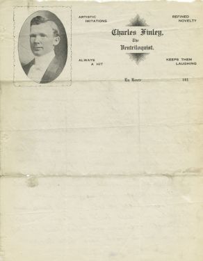 Charles Finley Letterhead