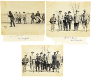 Harry Lauder Playing Golf in Shanghai