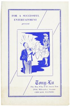 Tony-Lu Advertisement