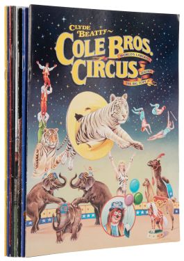 Clyde Beatty Cole Bros. Circus Souvenir Programs