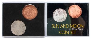 Sun and Moon Coin Set by Oliver Magic