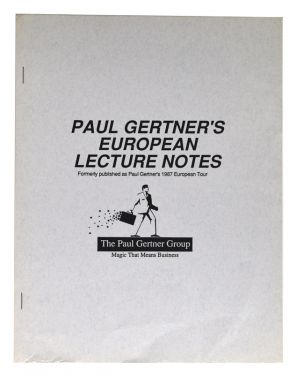 Paul Gertner's European Lecture Notes