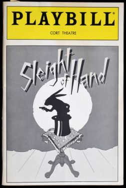 Sleight of Hand Playbill