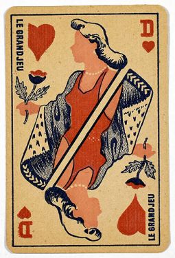 Le Grand Jeu Throw-Out Card