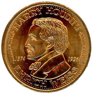 Harry Houdini, the Great Escapist Token